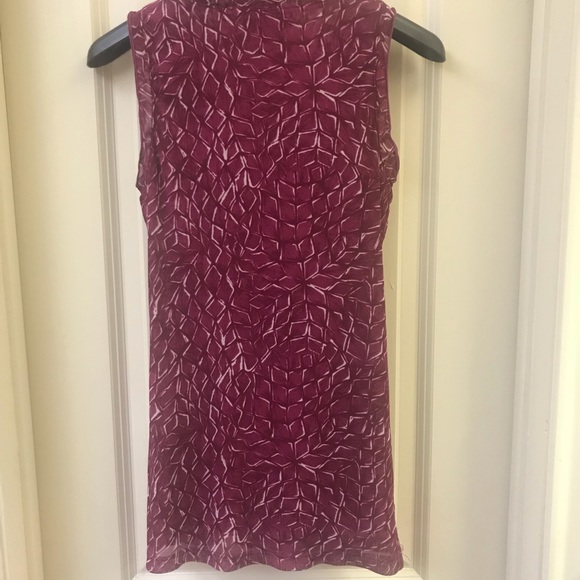 NY&Co Sleeveless Ruffle Top - Picture 3 of 5